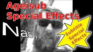 Aegisub Subtitle Special Effects Tutorial rock of ages xxx