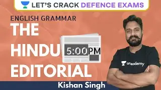 The Hindu Editorial | English | Target #CDS 2021 | Kishan Singh