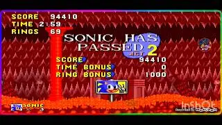 Sonic Halloween Zona Marble Hell (SHC 2020) (Sonic 1 Rom Hack) (MD.EMU) (4K)