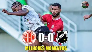 América-RN 0 x 0 ABC - Melhores Momentos - COMPLETO - Potiguar 2024