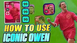 How To Use Iconic Owen Perfectly |  pes 2021 Mobile