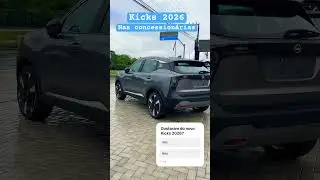 Nissan Kicks 2026: Totalmente novo!!. #nissan #kicks #shorts