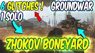 Modern Warfare GROUNDWAR 6 Glitches 1 EASY SOLO Zhokov BONEYARD GOD MODE PS4 XB1 PC AFTER PATCH 1.21