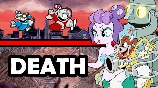 Прошёл ВСЕ уровни самолётов в Cuphead, но могу использовать только половину экрана