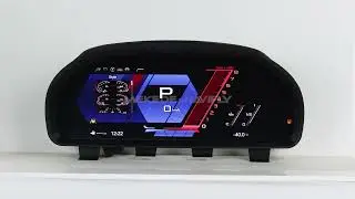 MEKEDE Car Lcd Dashboard Panel Carplay Android Auto For BMW series Speedometer Digital Instrument