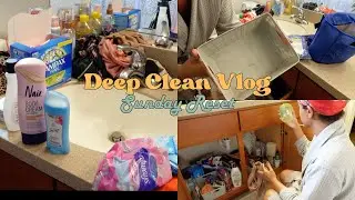 New Year Deep Cleaning Vlog | Sunday Reset *Silent Vlog*