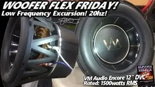 Woofer Flex Friday! VM Audio Encore 12