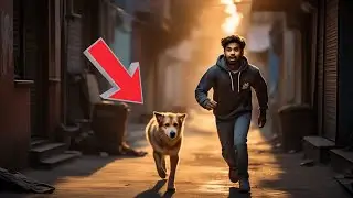 Emotional Dog Rescue Story: Street Dog Chases Man, Begging to Be Saved