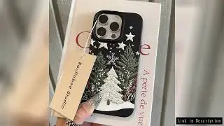 Christmas Tree Design Phone Case For iPhone 17 Pro Max 16 15 14 13 12 11 PRO 16E 16 Plus 17 Air Shoc