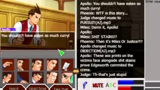 Ace attorney online - Nonsensial court