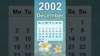 December 2002 Calendar