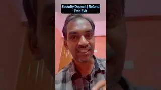 Security deposit refund details #tnmedicalselection2025 #mcc2025 #freeexit