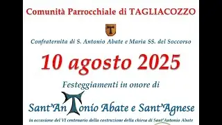 Sant'Antonio Abate e Sant'Agnese - Tagliacozzo 2025