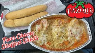Fazoli&rsquo;s NEW Four Cheese Stuffed Shells Review
