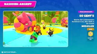 Fall Guys: SOS, носороги атакуют!