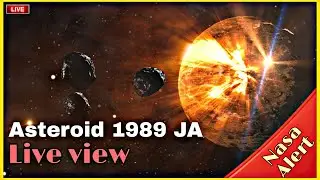 {Live} Asteroid 1989 JA close approch to Earth  . Today asteroid live. Nasa alert 🚨 #1989ja #live