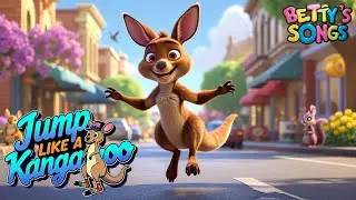 JUMP Like a Kangaroo 🦘🎵 with this FUN Kids Song!