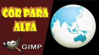 Cor para Alfa - Trocar a Cor de Fundo de uma Imagem no Gimp