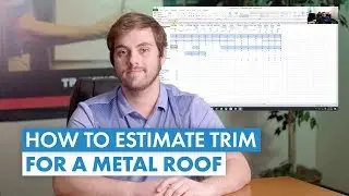 How to Estimate Trim for a Metal Roof Installation