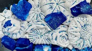 100K IG: Blue Dyed BSN SOSIA in Gym Chalk Garden | ASMR