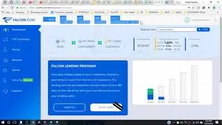 FALCON COIN QUICK UPDATE   MY 10,010 LOAN + MY STAKING STRATEGY!!! 720p