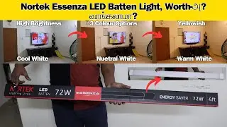 Nortek Essenza LED Batten Light Review தமிழில் | DiscovertheBest