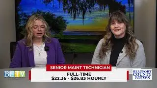 BEAUFORT COUNTY NEWS | JOBS | SR. MAINTENANCE TECH | $46K-$55K+Benefits | (843) 255-2748 | 1/28/26