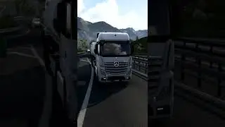 Short Distance, Big Power | Mercedes-Benz New Actros GigaSpace Wheat Delivery | ETS2 Realistic Short