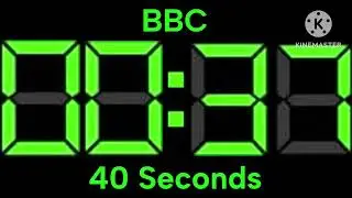 100 Seconds Countdown BBC Digital Timer V60 (Different Music V7)