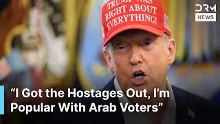 Trump on Hamas, Hostages & Arab-American Support in Michigan | AC1G