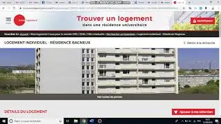 Comment chercher un logement Crous en France ? (Crous Student Accomodation in France)