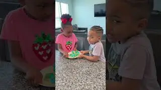 Dad destroys kids food for not sharing #shorts