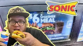 Sonic's New $6 Burger Smasher Meal Deal!!