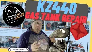 Gas Tank Repair Part 2 | Kawasaki KZ440 LTD Project