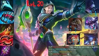 Lvl 20 Crit Nasus Destroying Champions in New Season 16