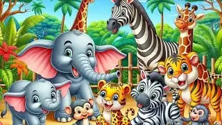 Animal Kingdom Chaos  Full HD Cartoon EpisodeEpic Animal Tales  Full-Length Cartoon #cartoon #video