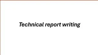 TECHNICAL REPORT WRITING FULL EXPLANATION IN URDU AND HINDI