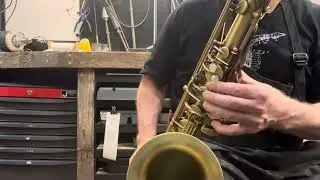 Pre service play test SELMER Ref 54