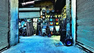 Iran's traditional market of ironmongers