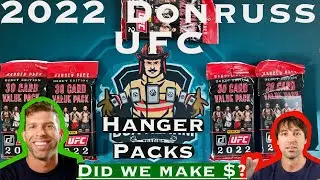 2022 Donruss UFC Hanger Pack product review. Did we make our money back?