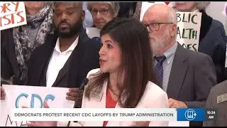 State representatives, healthcare advocates rally against layoffs at CDC | Full press conference
