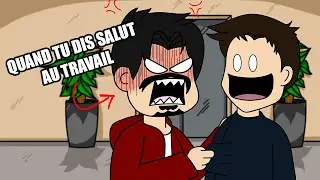 DIRE BONJOUR AU BUREAU (Animation 2D)