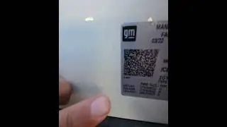 paint code location for newer GM products #foryou #automobile #unbelievably