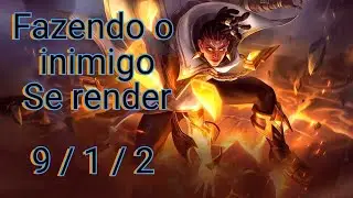 Fazendo o Inimigo se Render - mobile legends gameplay