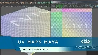 How to create UV maps in Maya for CRYENGINE | Art & Animation