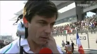 Chinese GP Qualifying: Nico Rosberg on pole, Lewis Hamilton last