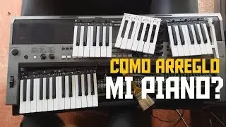 SE DAÑO MI PIANO Y COMO LO ARREGLO??