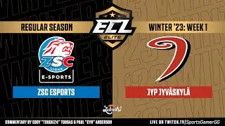 ECL Elite Winter '23 HIGHLIGHTS | JYP Jyv&auml;skyl&auml; vs. ZSC Esports - NHL 23 EASHL 6s Gameplay