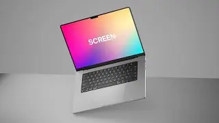 Macbook Pro M2 Mockup Video - After Effects Template