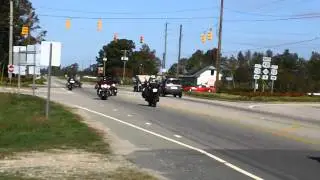 Riding through Spivey's Corner